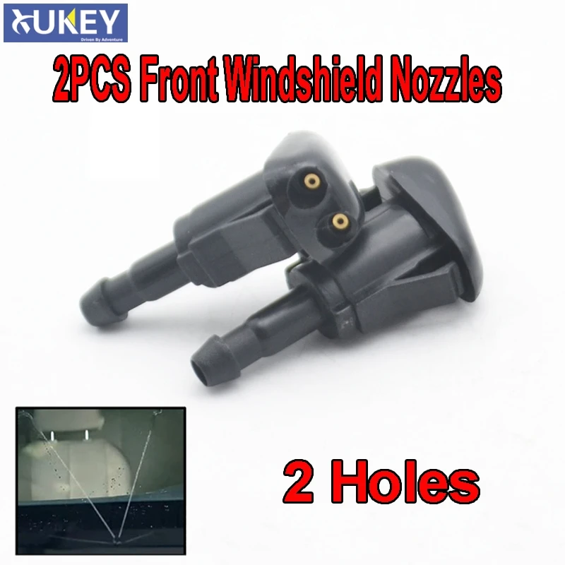 

Xukey Pair Front Windshield Wiper Water Washer Jet Nozzle For Toyota Camry 1997 1998 1999 2000 2001 For Celica Corolla Echo MR2