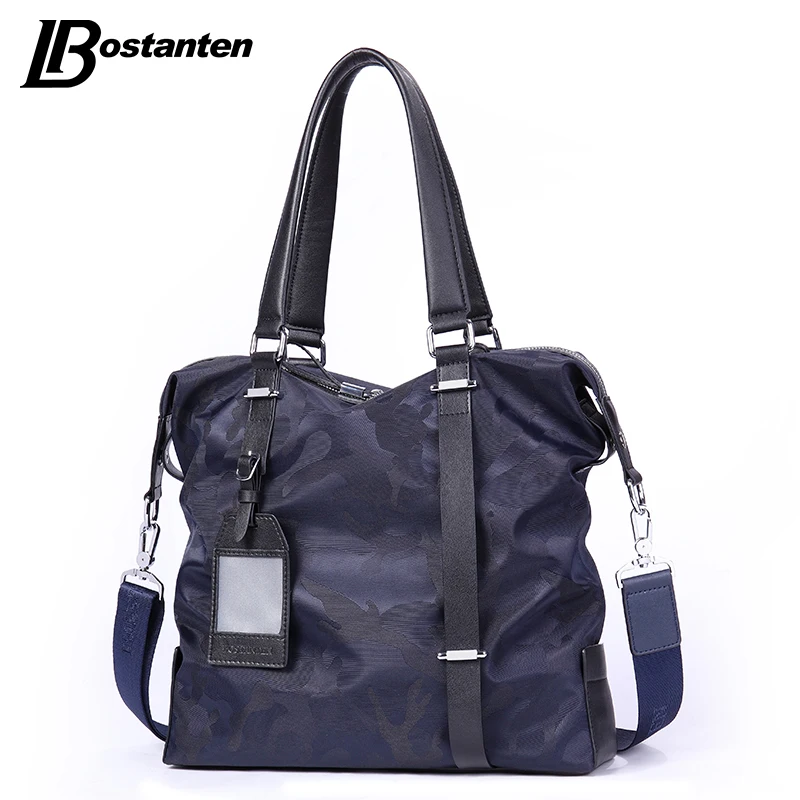 

BOSTANTEN New Canvas Men Crossbody Bags High Quality Camouflage Men Handbag Leisure Bag Causal Male Shoulder Totes Bags Designer