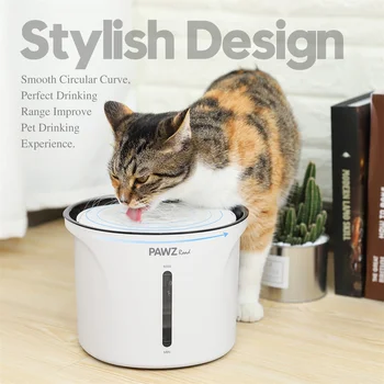 

EU Plug 3L Automatic Dog Cat Water Fountain With Filter Electric Dog Cat Pet Drinker Bowl Pet Drinking Fountain Dispenser