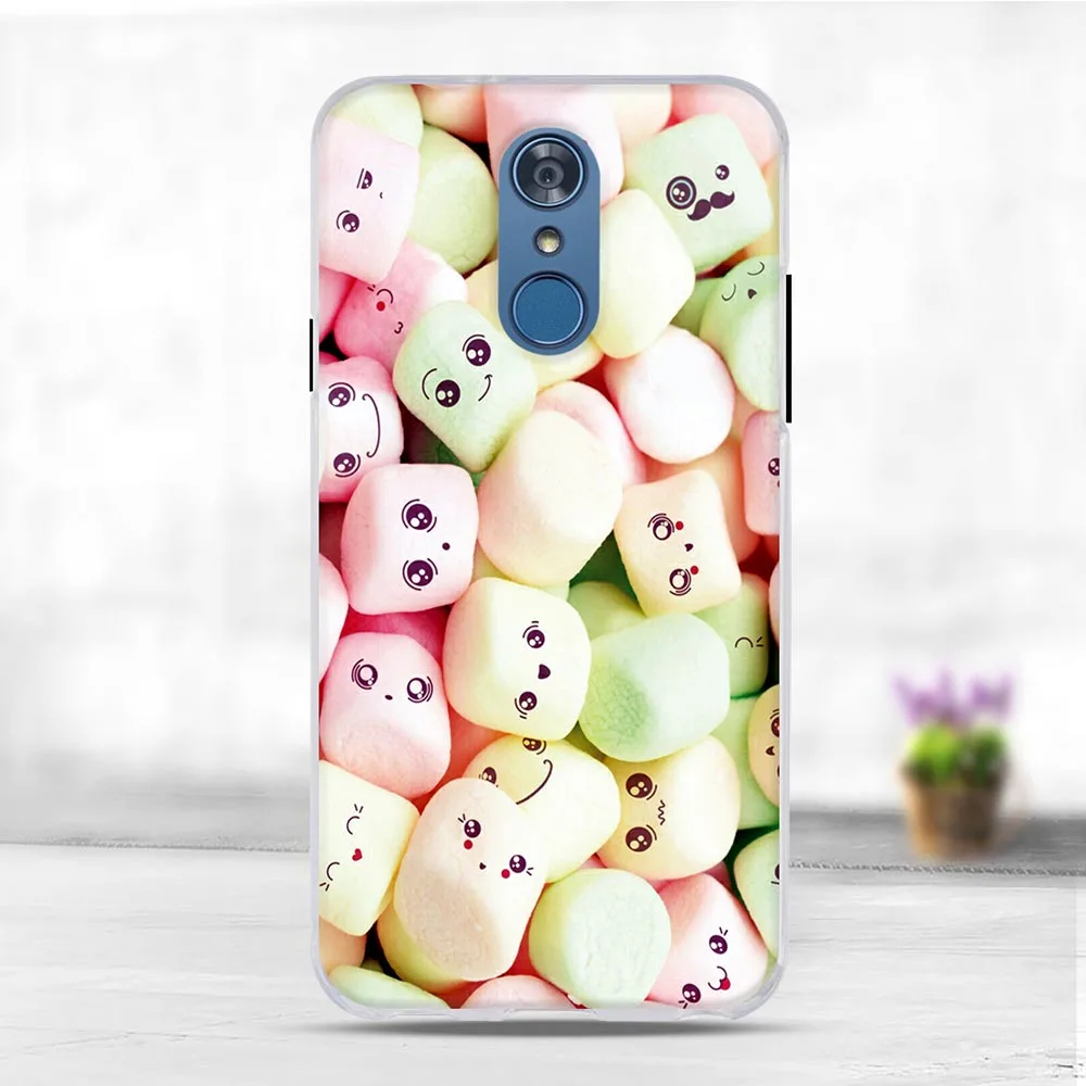 Чехол для LG Q7 Мягкий силиконовый чехол TPU чехол для LG Q7 Plus Q7+ чехол Capa для LG Q7 чехол для телефона s задняя крышка Милая роскошная сумка 5,5"