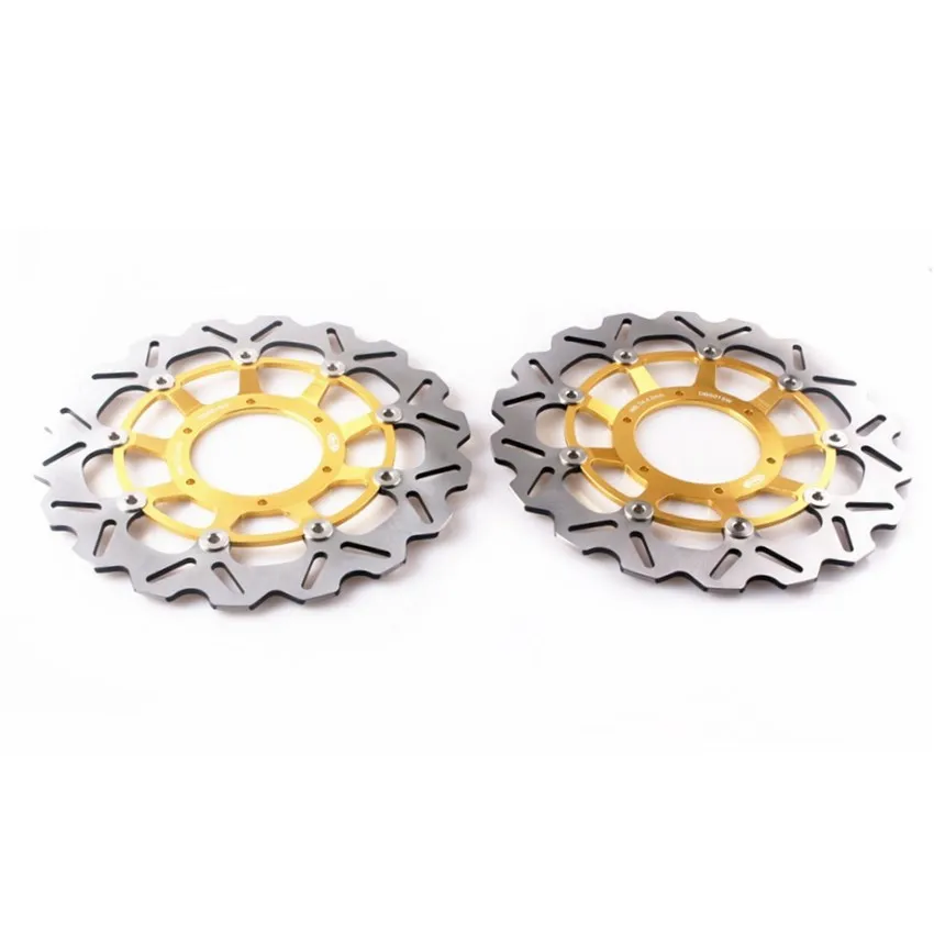 Золото ротор дисковых передних тормозов для Honda CBR600RR F5 2003- CBR1000RR 2004-2005 CB1000R 2008-2013