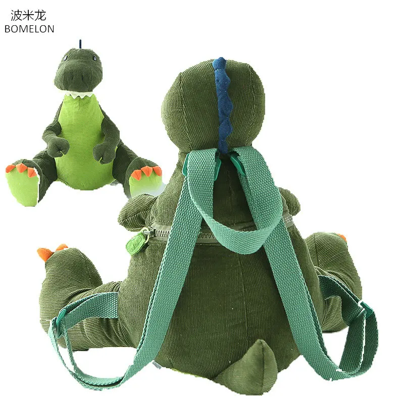 dinosaur plush bag