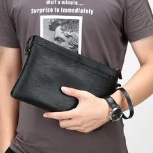 NPASON 2019 Fashion Men Soft PU Day Clutch Bag PU Leather Men Envelope Bags Clutch Evening Bag Male Clutches Handbag new fashion women envelope clutch bag pu leather female day clutches red women handbag wrist clutch purse evening bags bolsas