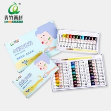 24 цвета малярный материал акварельная картина Набор для начинающих детей ручная роспись акварель Набор для рисования скетчей 5 мл каждого цвета