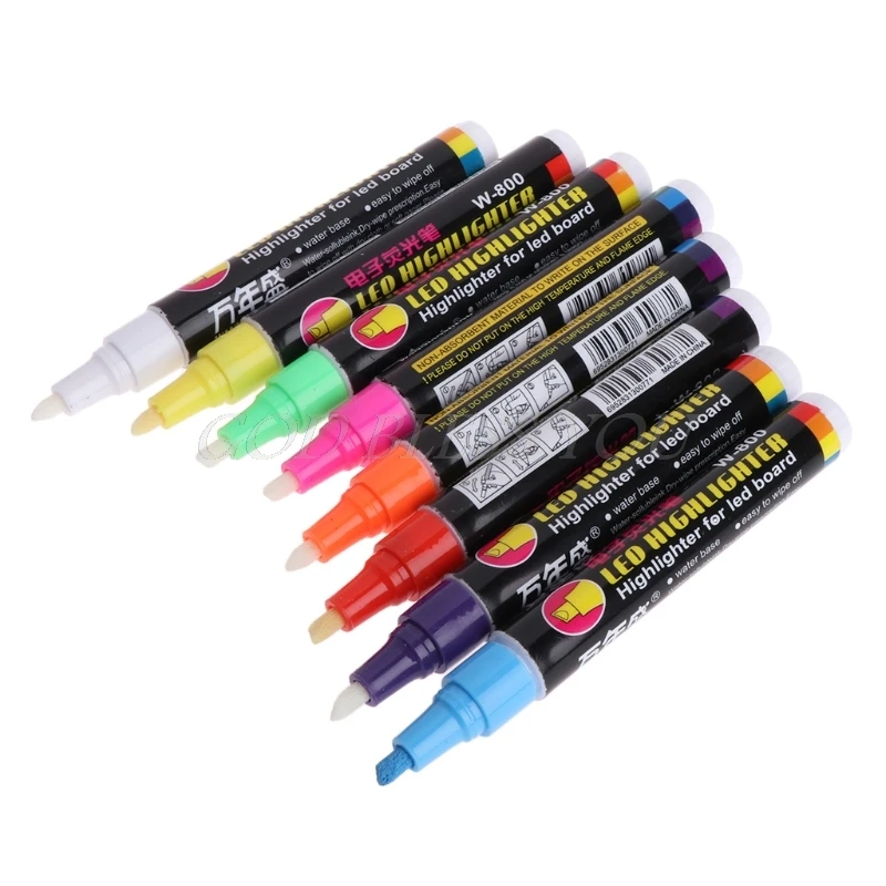 

Queen Bee Marking Pen Fluorescent 8 Color Beekeeping Tools Plastic Marker Supply