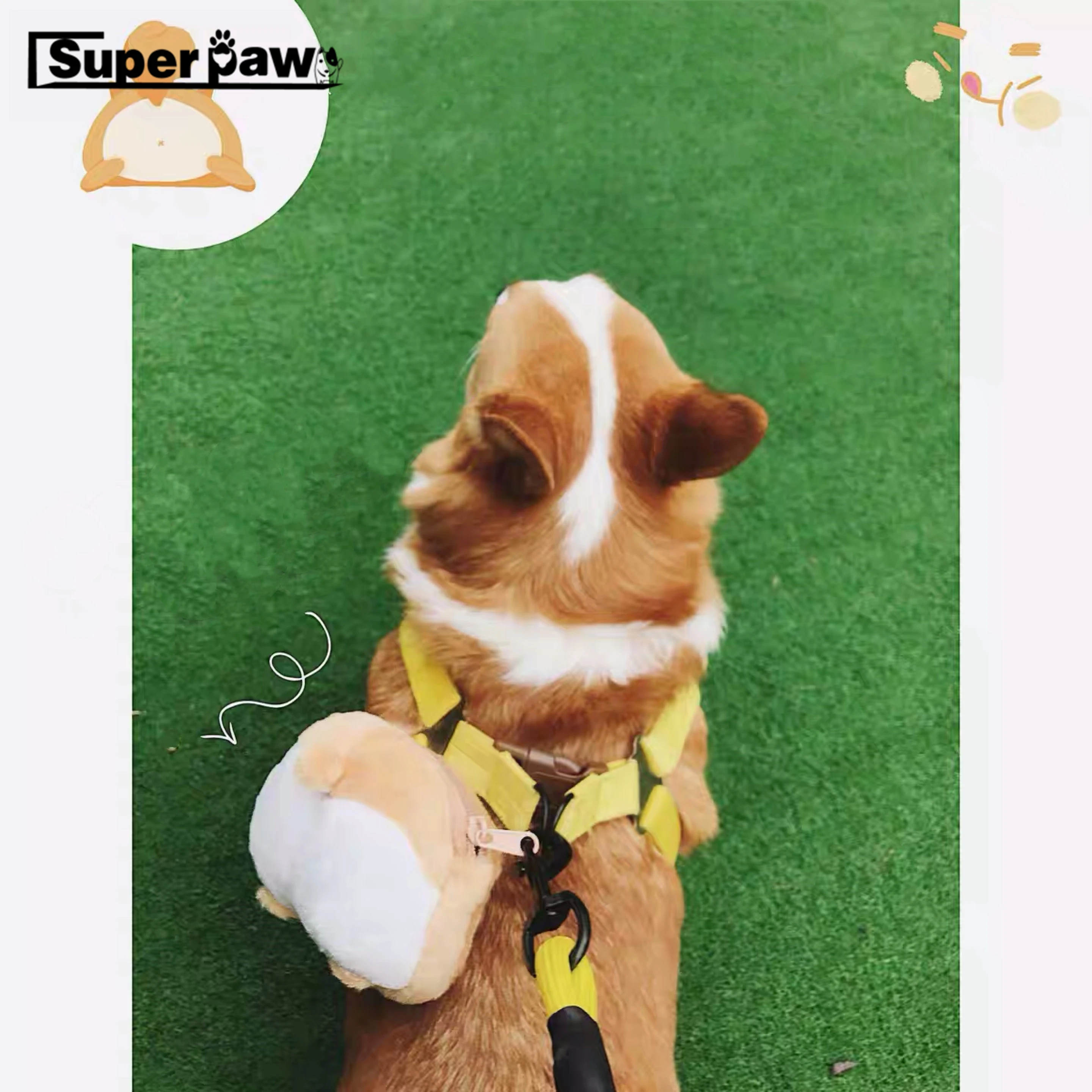 Очаровательная собака маленький рюкзак-переноска Новая новинка рюкзак для домашних животных Регулируемый милый корги прикладом для щенка маленькие собаки GZB01