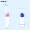 Silicone Baby Squeeze Feeder with Dispensing Spoon (120ml) 5