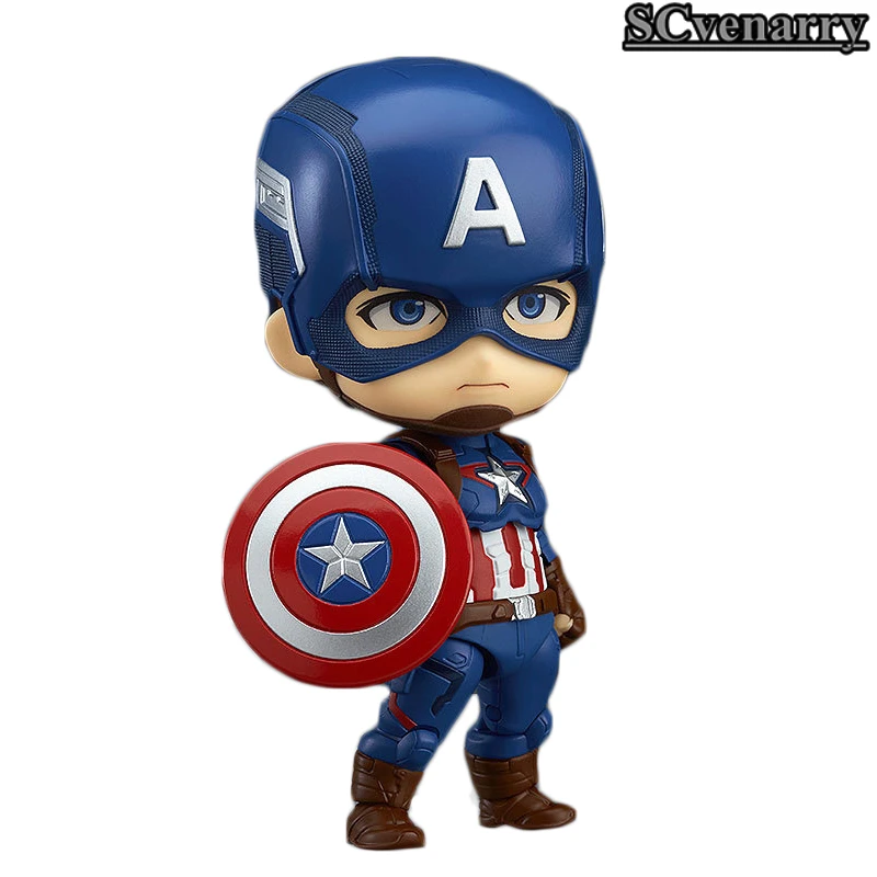 Anime & Manga Toys Anime Marvel Nendoroid Cute Kawaii Captain American