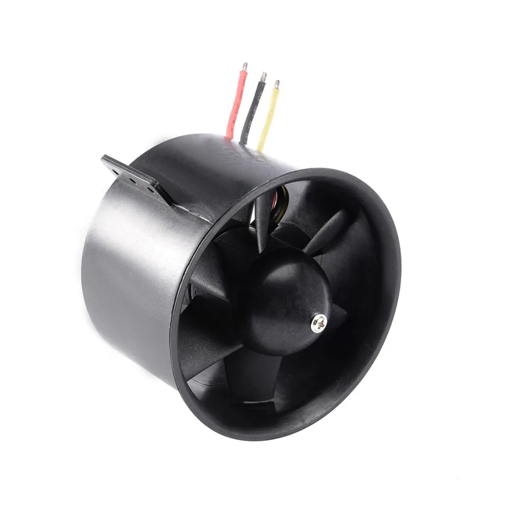 

90mm 6 Blades Ducted Fan EDF Motor Set Jet Engine with 1750KV RC Brushless Motor for RC Airplane Motors & Parts