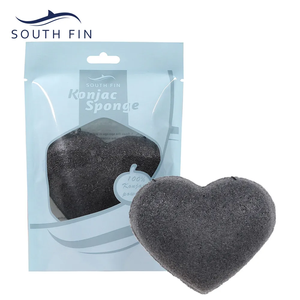 Heart shape микрофибра уход за лицом губка Чистящая Puff очищающий макияж для лица Puff микрофибра 5,3
