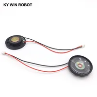 צעצוע ברכב 2pcs / הרבה חדש דק צעצוע ברכב צופר 16 אוהם 0.5 וואט 0.5W 16R הדובר קוטר 36mm 3.6CM עם 10 ס"מ אורך מסוף חוט PH2.0 (5)