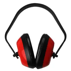 Мягкая пенопластовая муфта для защиты слуха для съемки охоты громкое шумоподавление красный