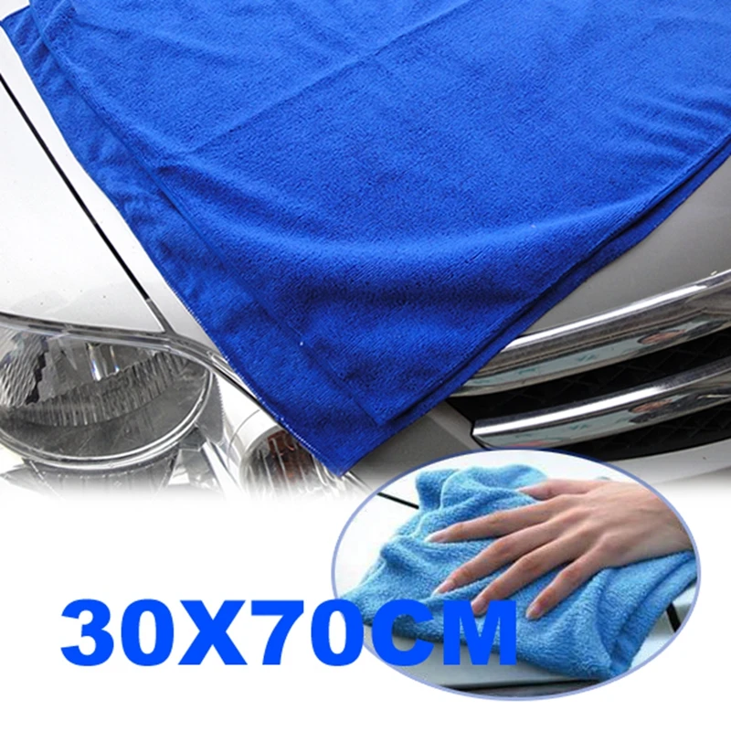 

30*70cm Car Wipe Microfiber Cloth Auto Wash Cleaner Cleaning Towel Amazing Soft Microfibra Automobile Cleaning Drying Rags