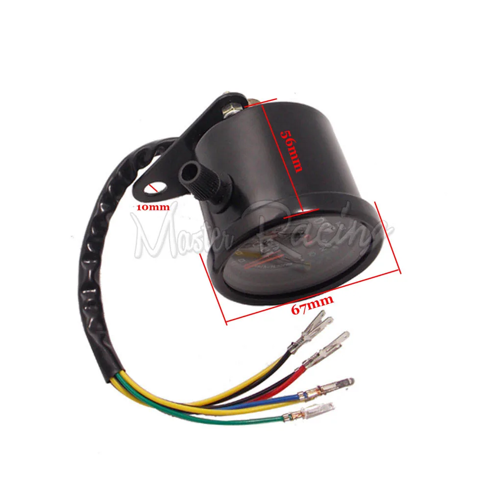 0-160km-h-Motorcycle-Odometer-Speedometer-Gauge-Moto-Scooter-Dual-Speed-Meter-LED-Backlight-Signal (2)