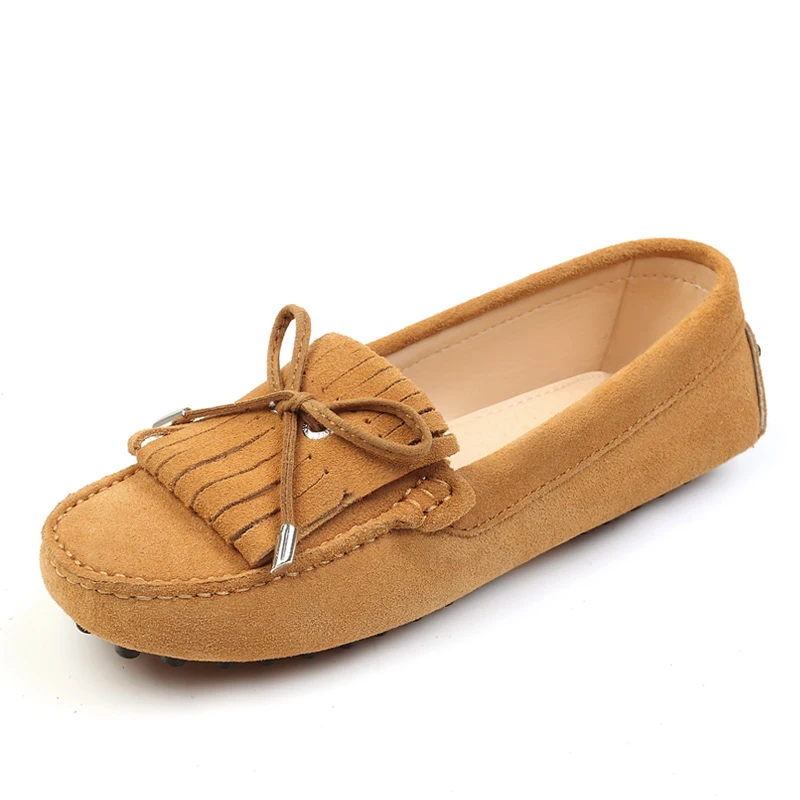 100 Genuine Cowhide Leather Women Shoes Spring Summer Fashion Leather