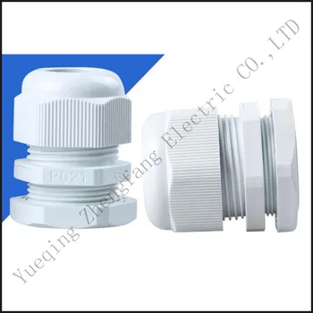 

PG-21 PG7 PG12 PA nylon cable gland IP68 connector cable joint environmental protection waterproof plastic fixed head insulated