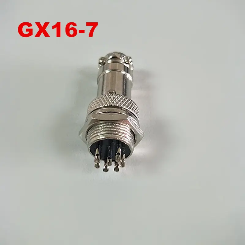

GX16-7 High Quality 7Pins M16 Screw Type Metal Aviation Plug Socket Connector For Power Tools