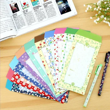 

NEW 10 Floral Patterns 150pcs Floral Paper Envelopes, Colorful Party Gift Bag for Party cards Deco