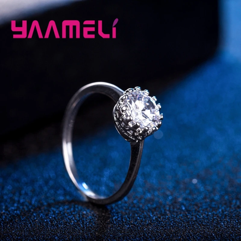 Женское кольцо из серебра 925 пробы с фианитом|925 sterling silver|ring sterlingsterling silver |