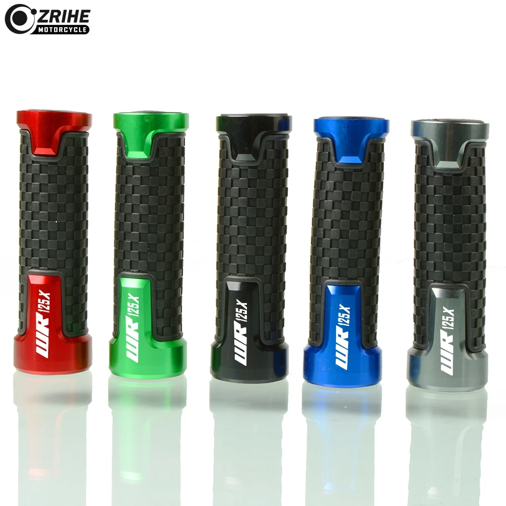 22MM 7/8 Handlebar Accessories Handle Bar Bicycle Rubber Handle Bar Grips For YAMAHA WR125X WR 125X WR 125 X 2012 2013