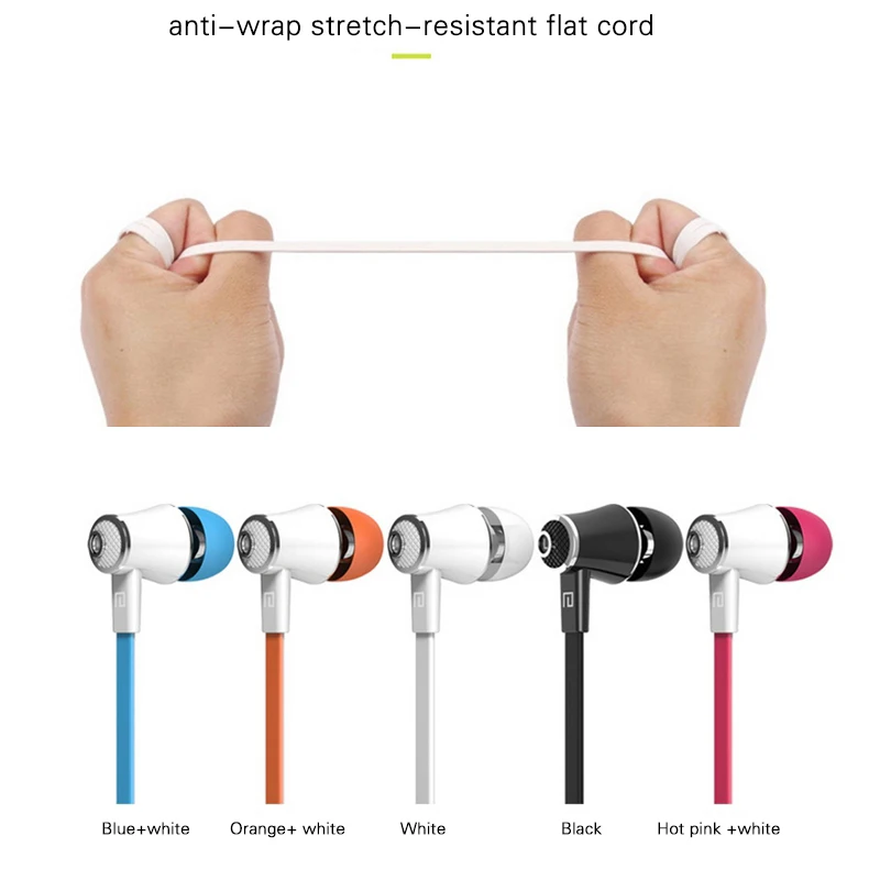 Проводные наушники Mijiaer JM21 с басами цветные вкладыши Hi Fi для iPhone 6 6S Xiaomi
