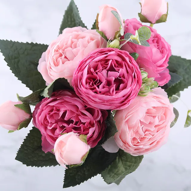 30 cm Silk Peony Artificial Flowers