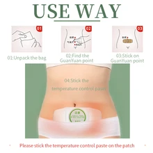 Love For Ever теплая паста дворца дисменорея Драйв холодной матки послеродовые наклейки теплая паста подлинные наклейки для прижигания