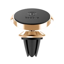 Baseus car Vent Mount Magnetico Mobile Phone Holder 360 Gradi car phone holder for iPhone Samsung xiaomi huawei telefone Stand