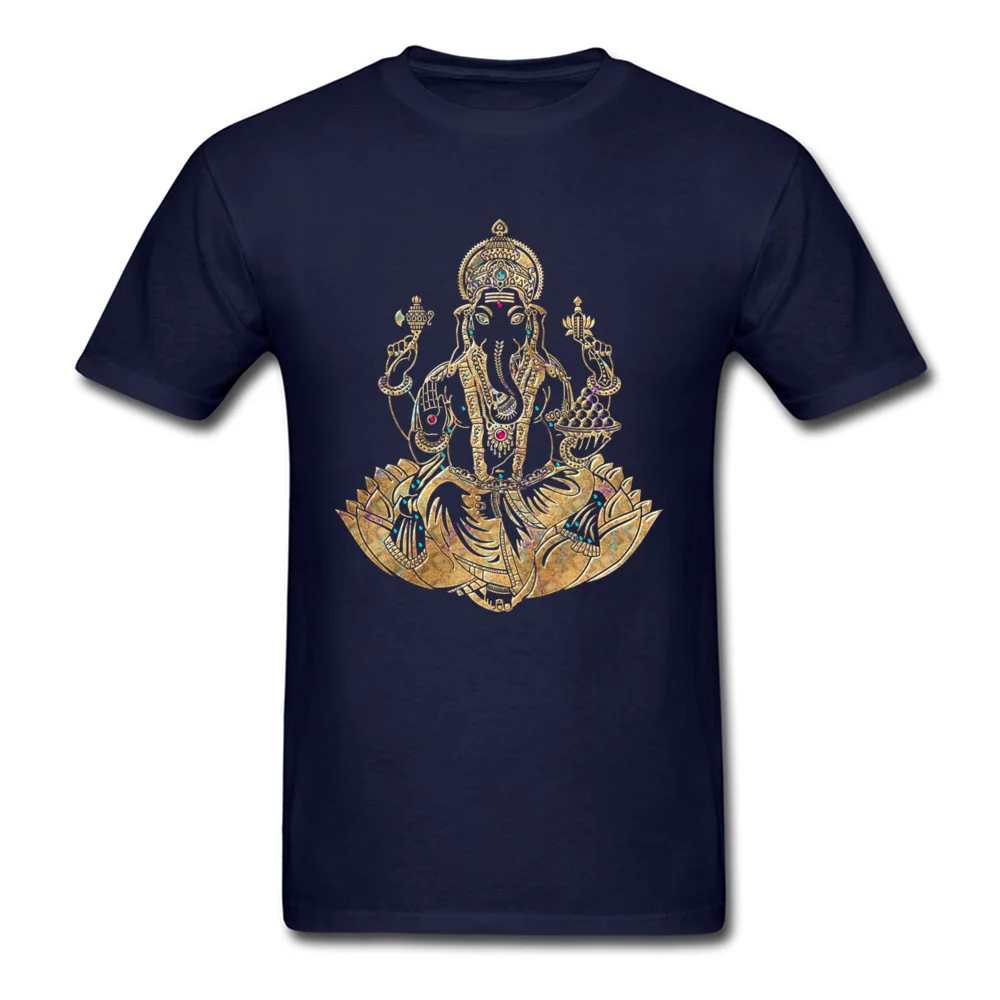 Golden Ganesha_navy