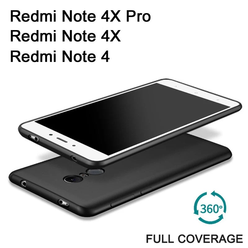 Xiaomi Redmi Note 4x Pro чехол Полный Средства ухода за кожей матовый Мягкий силиконовый