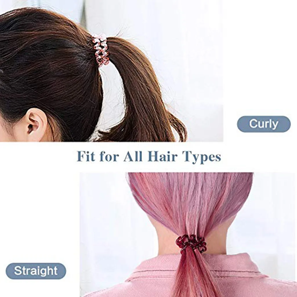 8 قطعة شعر حلزوني النساء المطاط الشعر حبل مطاطا Hairbands دوامة شكل الشعر العلاقات اكسسوارات سلك الهاتف خط عقال L425 8 قطعة شعر حلزوني النساء المطاط الشعر حبل مطاطا Hairbands دوامة شكل الشعر العلاقات اكسسوارات سلك الهاتف خط عقال L425