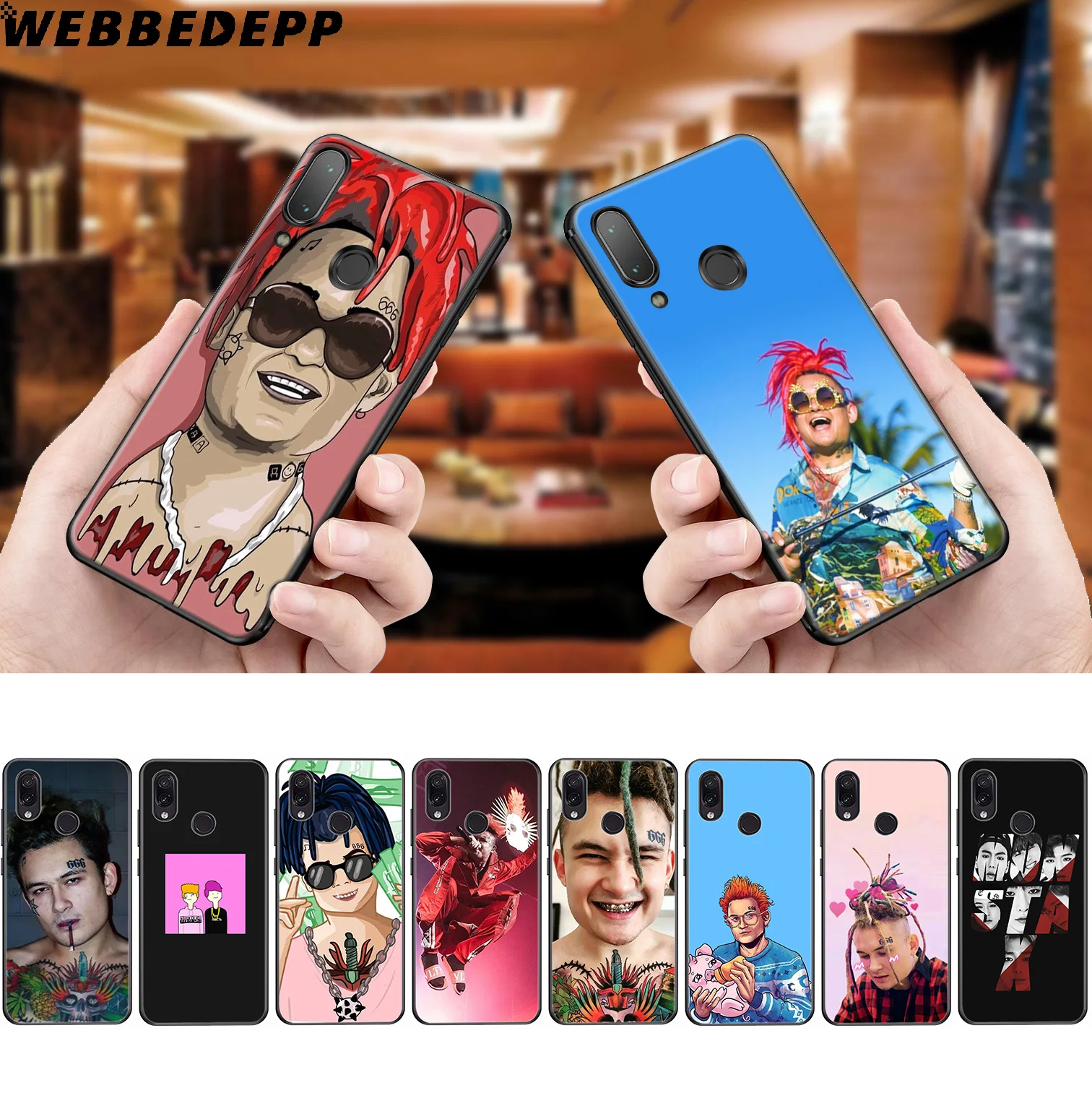 

WEBBEDEPP MORGENSHTERN Rapper Soft Case for Xiaomi Redmi K20 7A 4A 4X 5 5A 6 6A S2 Note 8 4 4X 5 6 5A 7 Pro Plus Prime
