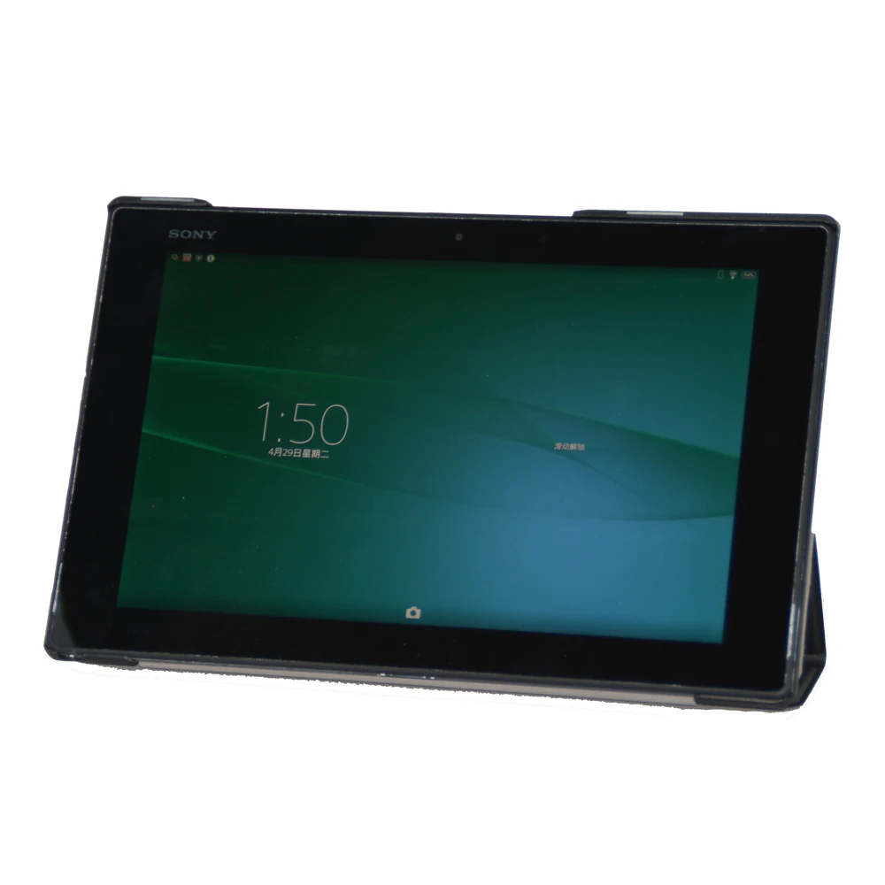 Для sony Xperia Z2 Tablet, 10,1 дюймов, подставка, флип, Фолио, кожаный защитный чехол, чехол для sony Xperia Z2, чехол для планшета+ стилус