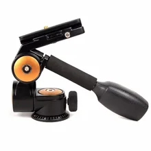 Moveski MV-80 Tripod Monopod Topu Kafa 3-way Panhead 1/4 "DSLR Kamera için Vida maks. yük 10 kg(China)