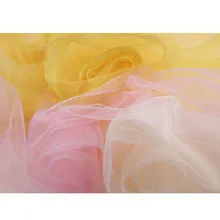 Мягкий тюль, сетчатая ткань для свадебного платья, ткань, сетка, сделай сам, москитная сетка, одноцветная юбка-американка, вуаль, бальное платье, пачка, 1 ярд