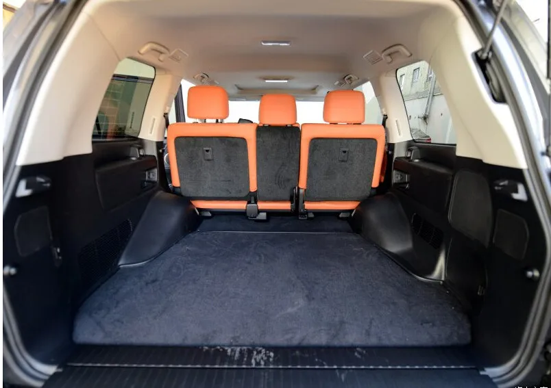 Хорошее качество! Специальные коврики для багажника Toyota Land Cruiser 200 5 мест-2010 водонепроницаемые коврики для багажника