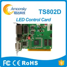 Linsn ts802d envoi carte pour affichage vidéo rgb contrôleur ts802 remplacer système de contrôle linsn ts801 ts801d carte d’envoi