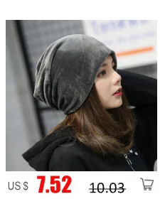 Autumn And Winter New Pattern Lint Head Cap Korean Solid Heap Hat Concise Leisure Time Earmuffs Baotou Confinement Hat