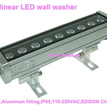IP65, CE, хорошее качество, высокомощный 9 Вт линейный светодиодный настенный светильник, 9 Вт светодиодный свет, 9*1 Вт, 110-240В переменного тока, DS-T11-30CM-9W