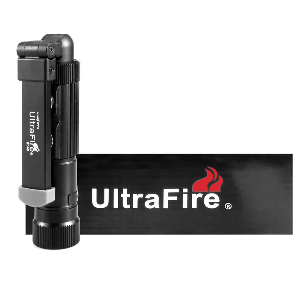 Фонарик UltraFire перезаряжаемый через USB многофункциональный COB рабочий техническое