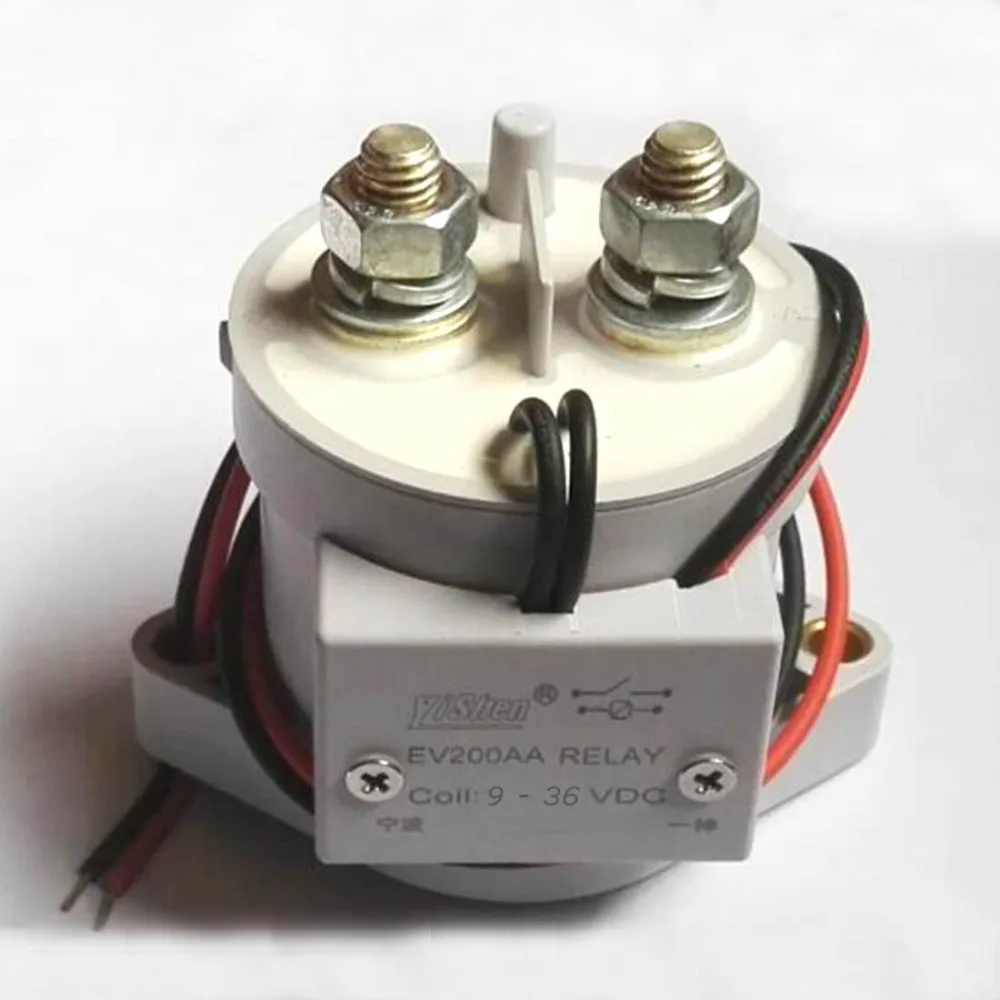 

EV200A 1000A High Voltage Relay 9V-36V General Modification of Large Current Vacuum Relay Maximum pressure 320VDC