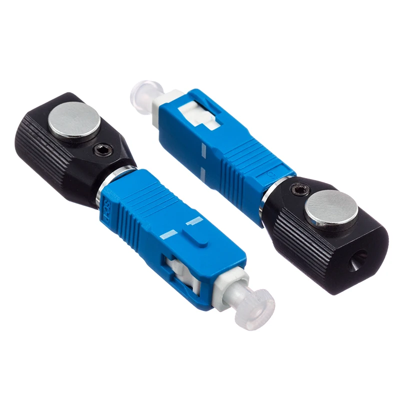 

10Pcs/Lot,SC Flange Fiber Round Type Bare Optic Adapter,Fiber Round Type SC Bare Fiber Optic Adapter