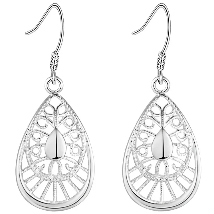 

Wholesale Fashion Jewelry Silver Earrings Women Earring Hook PR114
