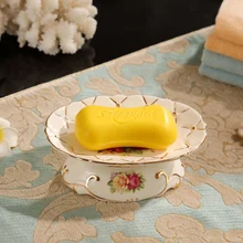 Фарфор lishui мыльницей двойной современная ванная комната мода большой европейский Керамика мыльницей