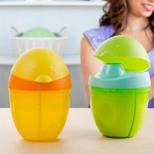 Милый дизайн Три решетки молоко порошок формула диспенсер контейнер для детского питания дорожные коробки 3 цвета доступны