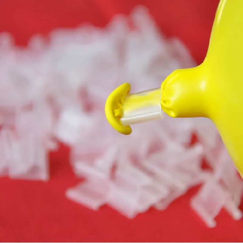 300pcs Balloons Sealing Clip Plastic Balloon Accessories Clips Wedding