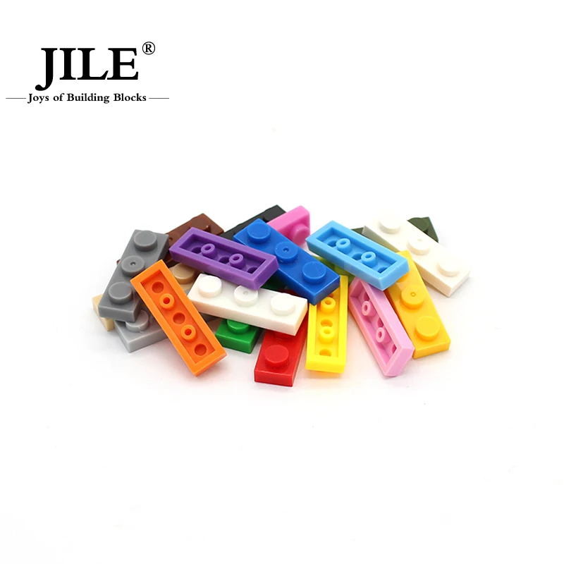 Kopen Gratis Verzending! Moc tegels Plaat 1x3 3623 Korte stuk DIY enlighten blok bakstenen Compatibel Met Assembleert Deeltjes