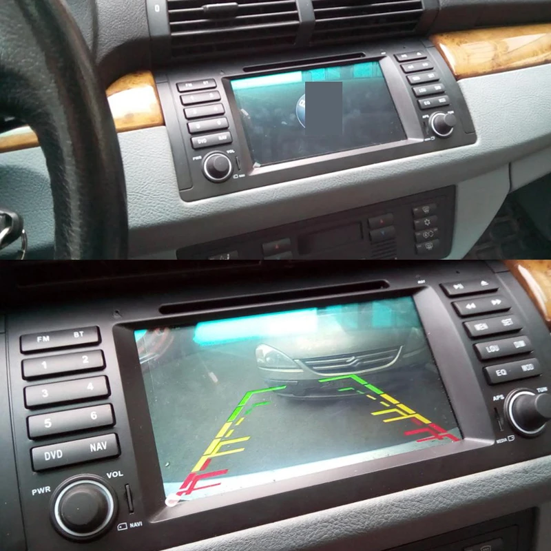 SilverStrong Android9.0 один Din IPS 7 дюймов Автомобильный DVD для BMW E53 E39 X5 с 4G RAM 32G ROM GPS радио