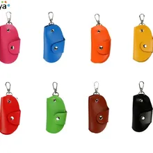 ETya, Модный женский и мужской держатель для ключей, кошелек, кожаный, унисекс, кошелек для ключей, органайзер, сумка, автомобильный кошелек для экономки, сумки