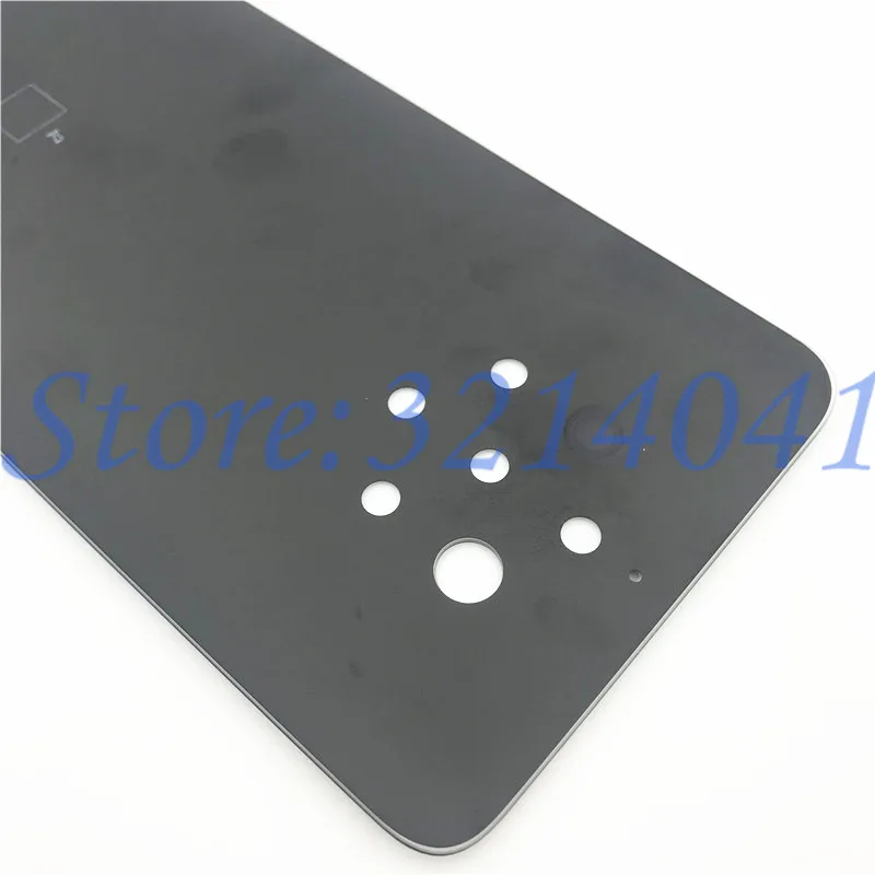 Запчасти задний корпус 5,99 дюйма для Nokia 9 Pureview Стеклянная Крышка батарейного отсека задняя дверь+ логотип